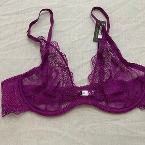 ❄️  NWT ADDICTION NOUVELLE WOMENS UNLINED UNDERWIRE BRA SIZE 34B. ❄️